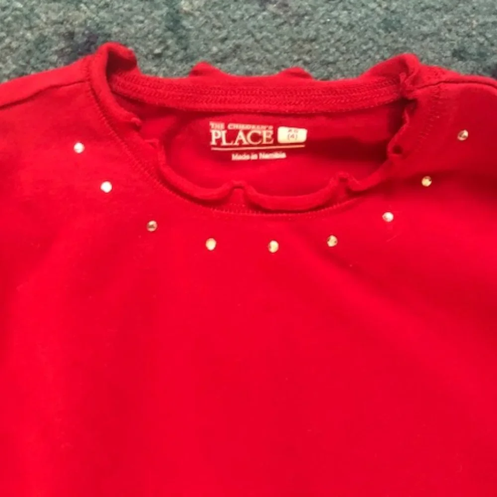 The Children's Place Christmas Outfit Girls 4